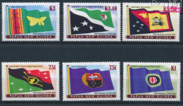 Papua-Neuguinea 1150-1155 (kompl.Ausg.) Postfrisch 2005 Flaggen (10348015 - Papouasie-Nouvelle-Guinée