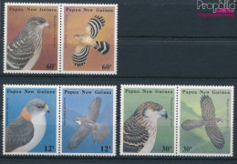 Papua-Neuguinea 497-502 Paare (kompl.Ausg.) Postfrisch 1985 Raubvögel (10347983 - Papouasie-Nouvelle-Guinée