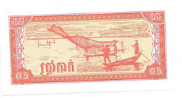 *cambodia  0,5 Riel   1979  Km 27  Unc - Cambodia