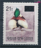 Papua-Neuguinea 743II I (kompl.Ausg.), Aufdruck Mager, Wertangabe T Postfrisch 1995 Aufdruckausgabe (10347993 - Papua New Guinea