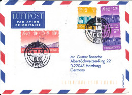 Hong Kong Air Mail Cover Sent To Germany 4-1-1998 - Covers & Documents