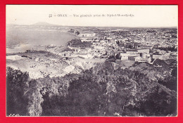 E-Algérie-108P45 ORAN, Vue Générale Sur La Ville, Prise Du Djebel Mourdjadjo, Cpa BE - Oran