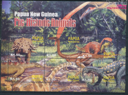 Papua-Neuguinea 1051-1056 Kleinbogen (kompl.Ausg.) Postfrisch 2004 Prähistorische Tiere (10348004 - Papua-Neuguinea