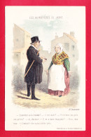 Illust-1616A35  H. DAUMIER, Les Humoristes De Jadis, Le Docteur Et Le Malade, Cpa  - Altri & Non Classificati