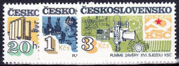 ** Tchécoslovaquie 1982 Mi 2681-3 (Yv 2501-3), (MNH)** - Nuevos