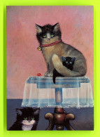 Animaux-398P125  Chat Et Chaton Sur Une Table, BE - Cats