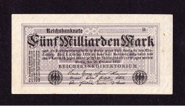 20.10.1923 Germany 5000000000 Mark,P#123B - 5 Mrd. Mark