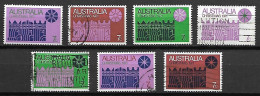 AUSTRALIE   -  1971.   Christmas / Noêl.   Série Complète - Used Stamps
