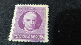CUBA- I--1910-30  3  C.    DAMGALI - Gebraucht