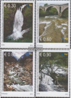 Kosovo 307-310 (complete Issue) Unmounted Mint / Never Hinged 2015 Rivers And Bäche - Kosovo