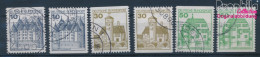 BRD 913,914,1038 C/D II (kompl.Ausgabe) Lettersetdruck Gestempelt 1977 Burgen Und Schlösser (10351828 - Gebruikt