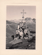 ALPES COL DE LA CROIX DE FER 1953  ALPINISME PHOTO ORIGINALE  10 X 8 CM - Plaatsen