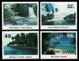 1984 SamoaTourist Views Falls Upolu Set MNH** Tr147 - Sonstige & Ohne Zuordnung