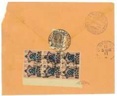 P2914 - RUSSIA , NICE FRESH COVER MIXED FRANKING. 650 RUBEL RATE TO ITALY - Cartas & Documentos