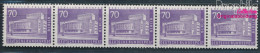 Berlin (West) 152R Fünferstreifen Postfrisch 1956 Stadtbilder (10347919 - Unused Stamps