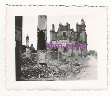 WW2 PHOTO ORIGINALE Allemande Destruction Autour Collégiale VITRY LE FRANCOIS 51 MARNE 1940 - 1939-45