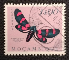 MOZPO0400U5 - Mozambique Butterflies - 3$00 Used Stamp - Mozambique - 1953 - Mozambique