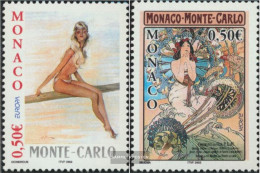 Monaco 2647-2648 (complete Issue) Unmounted Mint / Never Hinged 2003 Europe: Poster Art - Neufs