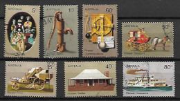 AUSTRALIE   -  1972.   Pionniers .   Série Complète - Used Stamps