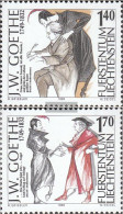 Liechtenstein 1215-1216 (complete Issue) Unmounted Mint / Never Hinged 1999 Goethe - Faust - Unused Stamps