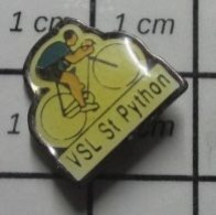 511c Pin's Pins / Beau Et Rare / SPORTS / CLUB CYCLISME VELO VSL ST PYTHON - Cycling