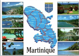 MARTINIQUE. -   Multi Vues.  -   Cachet Postal. 1997 - Autres & Non Classés