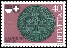 Timbre De Suisse N° 1133 Neuf Sans Trace De Charnière - Unused Stamps