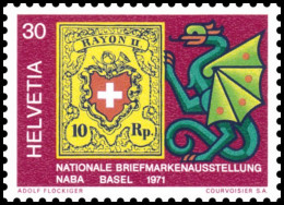 Timbre De Suisse N° 875 Neuf Sans Trace De Charnière - Unused Stamps
