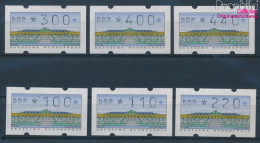 BRD ATM2.1, Satz VS3 Komplett (100, 110, 220, 300, 400, 440) Postfrisch 1993 Automatenmarke (10343337 - Neufs