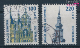 BRD 2156R-2157R Mit Zählnummer (kompl.Ausg.) Gestempelt 2001 Sehenswürdigkeiten (10351870 - Used Stamps