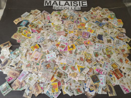 RESERVED  RESERVE  MALAISIE VRAC 125 G DECOLLES, MODERNES, GRANDS - Lots & Kiloware (mixtures) - Max. 999 Stamps