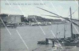 Cp19 Cartolina Crotone Citta' Panorama Visto Dal Mare Cantieri Ansaldo 1926 - Crotone