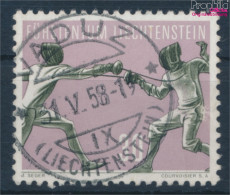 Liechtenstein 366 Gestempelt 1958 Sport (10374141 - Used Stamps