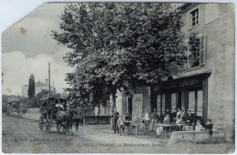 CPA Carte Postale / 69 Rhône, Loire / Cl. C. D. - Blanchard, édit. - Imp. Cl. Poly / Restaurant DUMAS. - Loire Sur Rhone