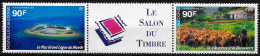 Nouvelle Calédonie 1994 - Yvert Nr. PA 323 A - Michel Nr. 1018/1019 Str. ** - Unused Stamps