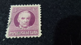 CUBA- 1920--1930-  3  C.    DAMGALI - Gebraucht