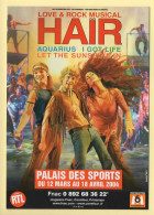 HAIR – Comédie Musicale / Palais Des Sports / 2004 / Musique Et Musiciens - Musik Und Musikanten