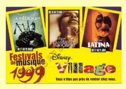 Festival De Musique / Disney Village / 1999 / Musique Et Musiciens - Musique Et Musiciens