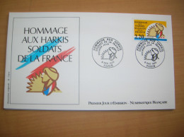 1989 FDC HARKIS DE LA FRANCE LA NUMISMATIQUE FRANCAISE - 1980-1989