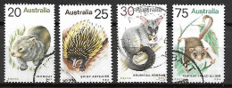 AUSTRALIE   -  1974.  Rongeurs.  Oblitérés.  Série Complète - Used Stamps