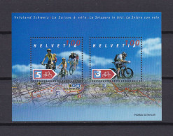 SUISSE 2004 BLOC N°35 NEUF** CYCLOTOURISME - Blokken