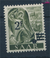 Saarland 229X I, Fallendes Wasserzeichen, Urdruckmarke Postfrisch 1947 Berufe Und Ansichten (10357430 - Usados