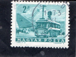 1962 Ungheria - Radiotrasmittente Mobile - Used Stamps