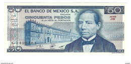 Mexico 50 Pesos 1981  73  Unc - Messico