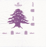 Serviette  Liban  Par  Avenance  Arbre Cèdre Du Liban - Company Logo Napkins