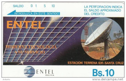 BOLIVIA(Tamura) - Earth Station/Santa Cruz, Used - Bolivie