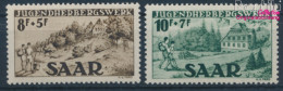 Saarland 262-263 (kompl.Ausg.) Postfrisch 1948 Jugendherberge (10357421 - Oblitérés