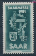 Saarland 306 (kompl.Ausg.) Postfrisch 1951 Saarmesse (10357395 - Gebraucht