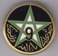 9e Régiment Tirailleurs Marocains  - Insigne émaillé Drago - Armée De Terre