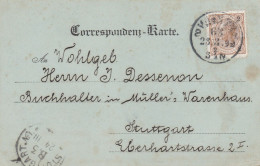 DER   SCHÖNEN   BLEUEN  -  DONAU   -  ÖSTERREICH   -   ANSICHTKARTE  1899 - Innsbruck